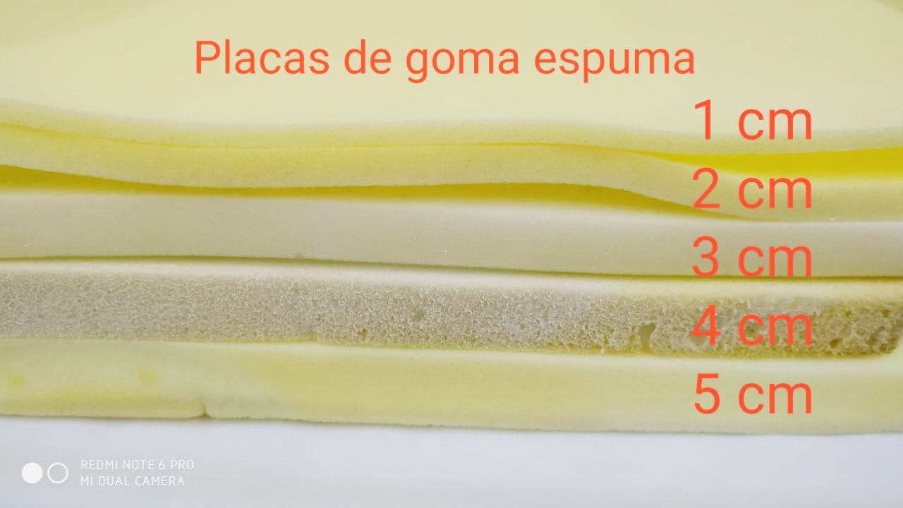 Placas de Goma Espuma 3cm